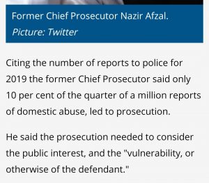 domestic abuse prosecutions